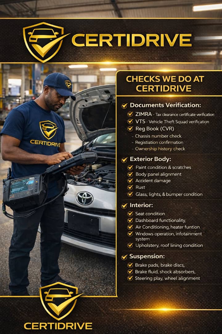 Checks we do at CertiDrive